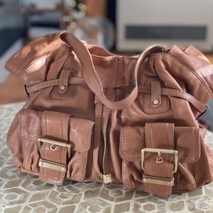MICHAEL KORS leather handbag
